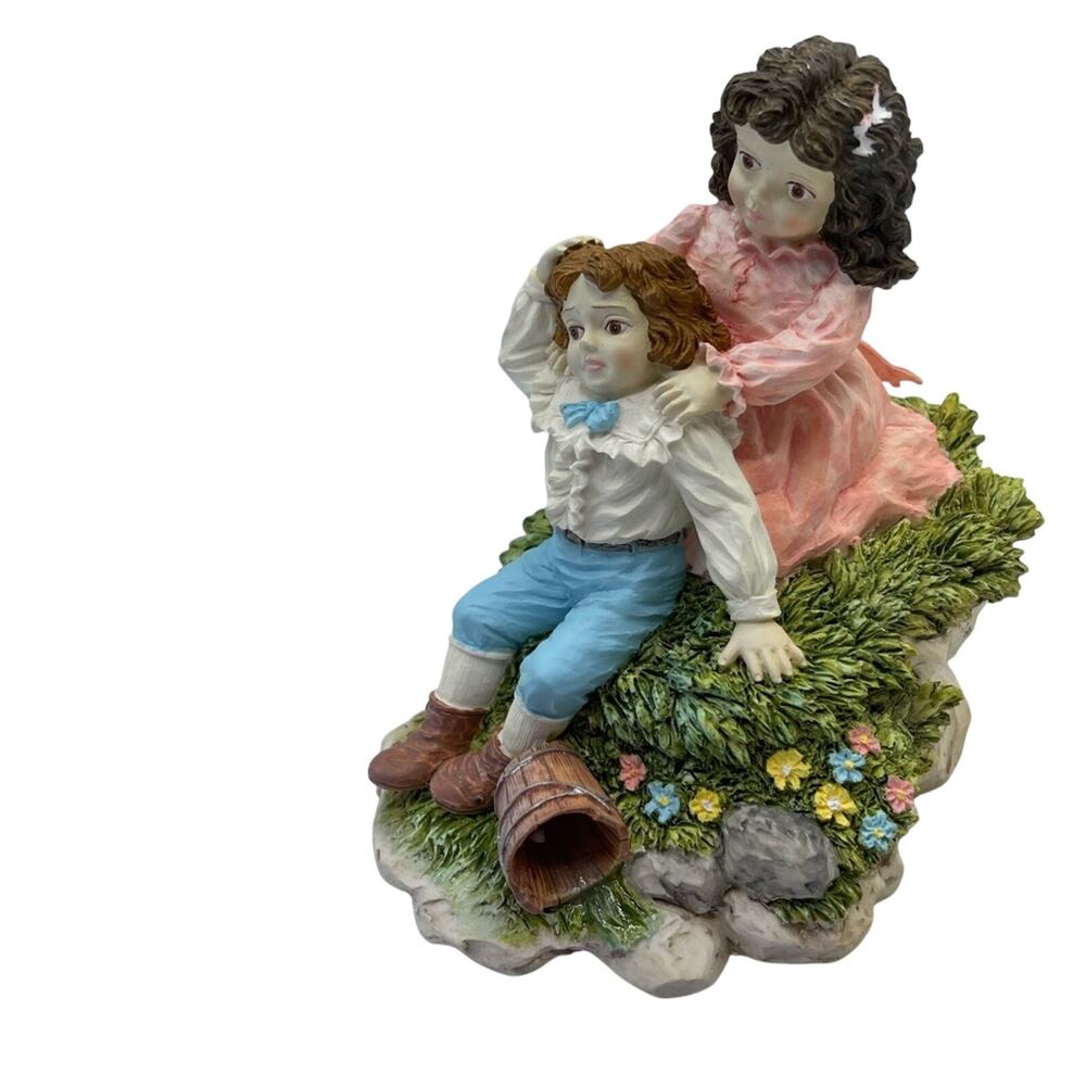 Vintage Hamilton Gifts Jack & Jill Porcelain Figurine Numbered